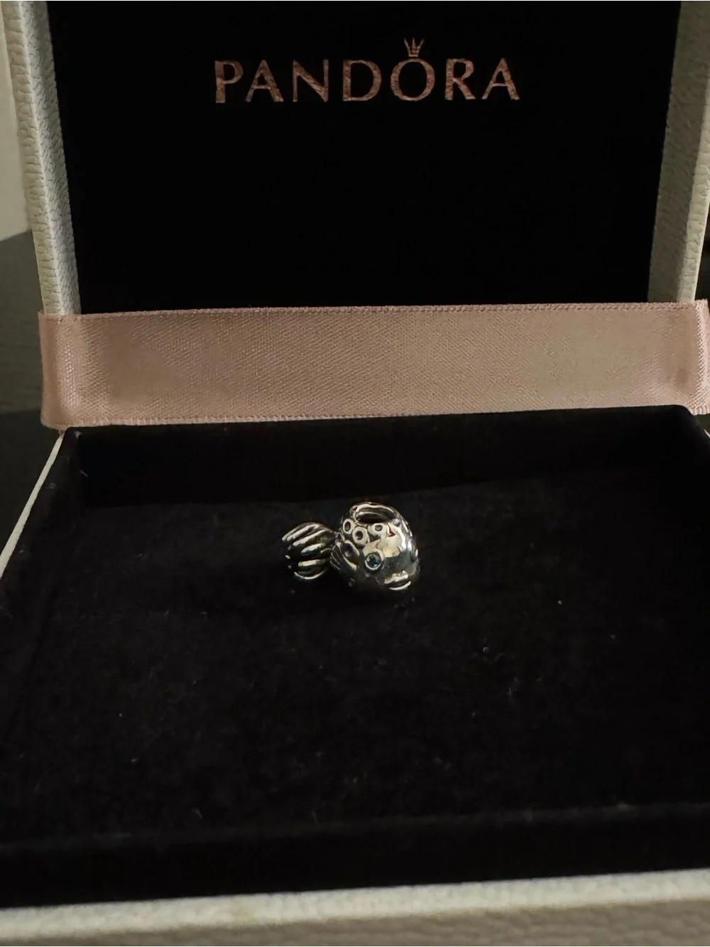 Pandora Sterling Silver Splish Splash Charm